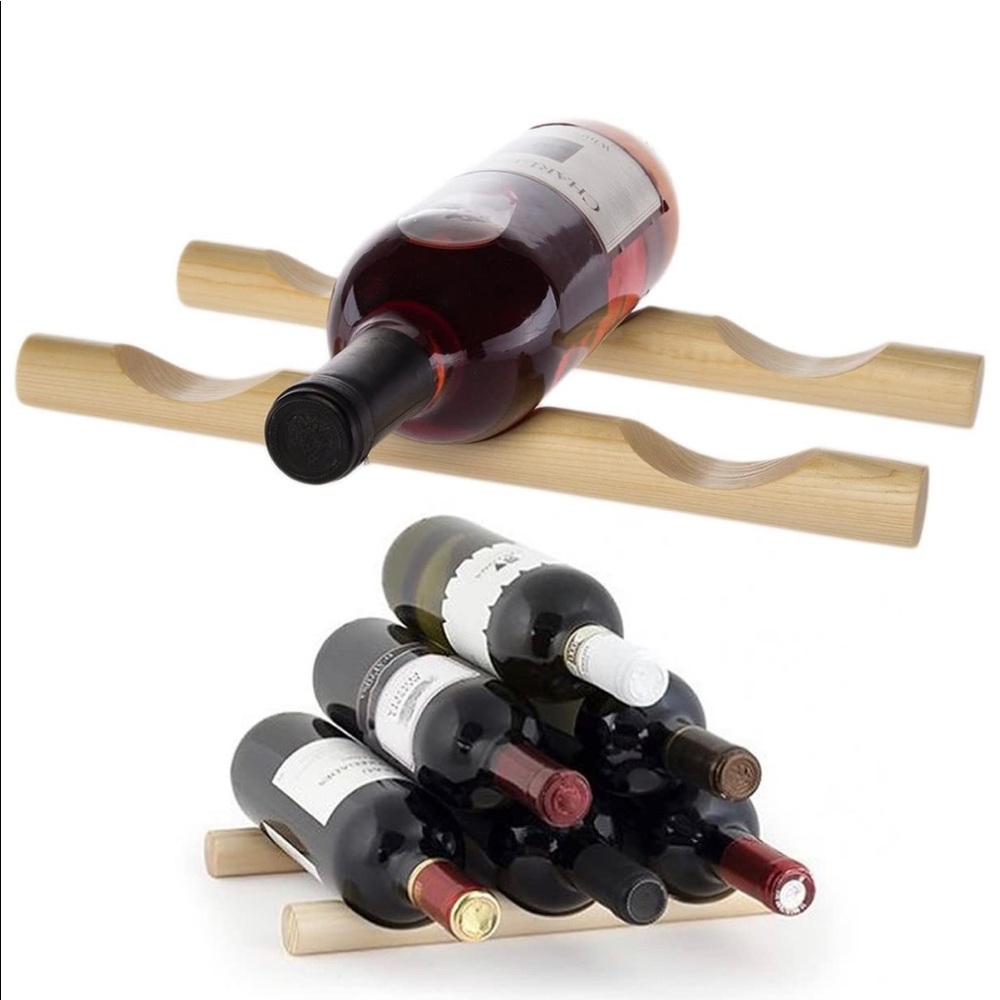 Kikkerland® 15-Bottle Stackable Wine Rack